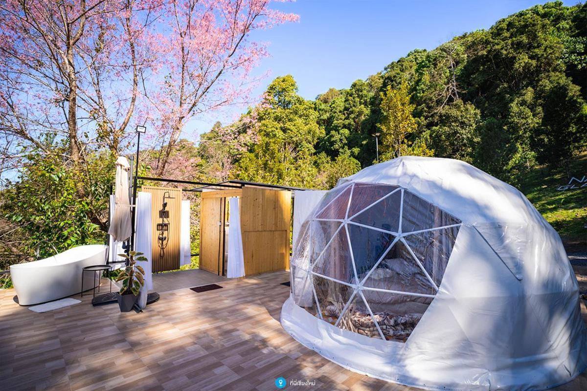 Nam Dun Glamping-น้ำดั้นแกลมปิ้ง Hotel Ban Pang Bo Hu Bon Buitenkant foto